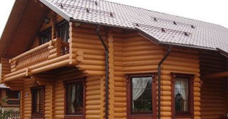 Строительство дома из оцилиндрованного бревна в Бирске - от 134888 рублей